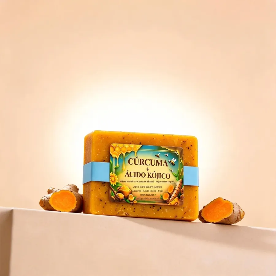 COMBO X3 JABONES DE CÚRCUMA 100g