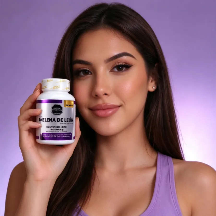 MELENA DE LEÓN PREMIUM X100 · CONCENTRACIÓN AL MÁXIMO